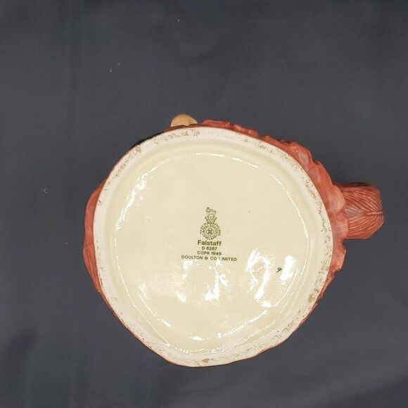 Sir John Falstaff Vintage Royal Doulton Collector Toby Mug Pitcher Shakespear - Picture 7 of 9